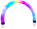Plenty Concepts Inflatable Color Changing Arch 9' x 15' x 18"", Sand Bag Base, 4 Modes, Color Changing LEDs